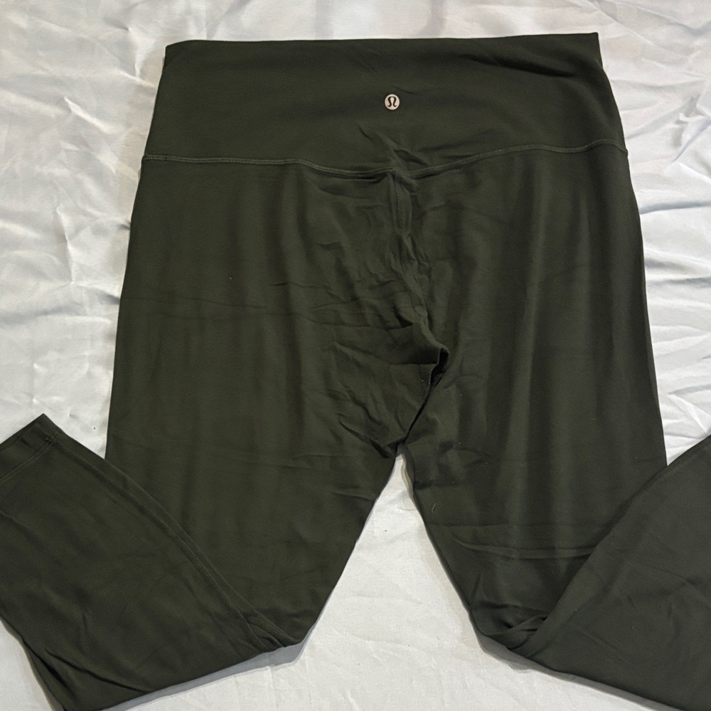 lululemon athletica Dark Green Leggings